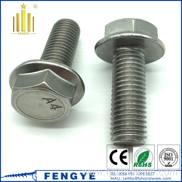 M24 stainless steel hex flange bolt for sale